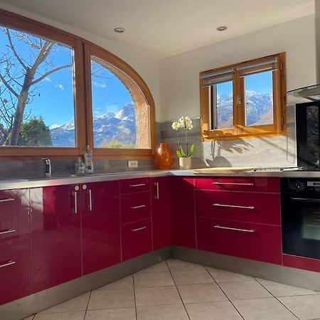 Bel Appartement Modernise Avec Terrasse. Villar-Saint-Pancrace Extérieur photo